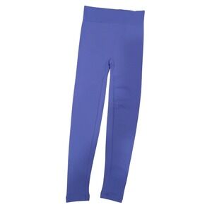 Wolford The Twenties Net Seamless High-Waist Leggings‎ - Azure Blue (Size M